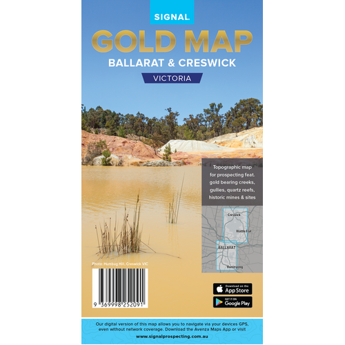Signal Gold Map - Ballarat & Creswick