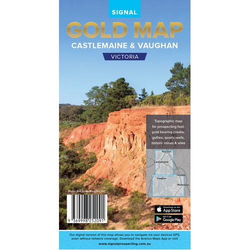 Signal Gold Map - Castlemaine & Vaughan