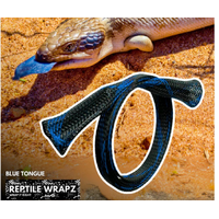 Reptile Wraps Metal Detector Cable Sleeve - BLUE TONGUE