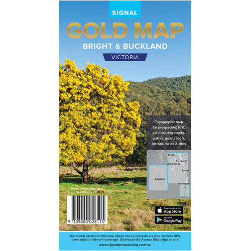 Signal Gold Map - Bright - Buckland