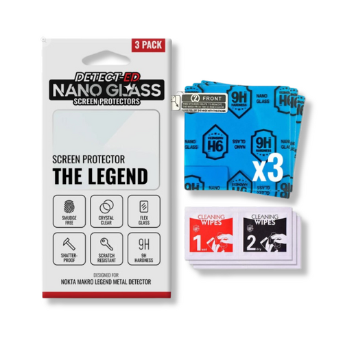 Nano Glass Screen Protector For Nokta The Legend Metal Detector