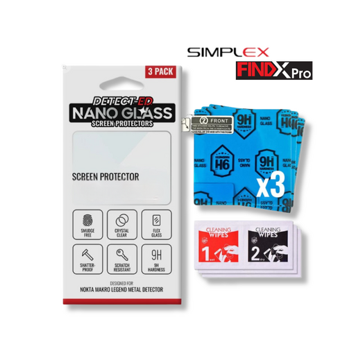 Nokta FindX & Simplex Nano-Glass Screen Protector [3-Pack]