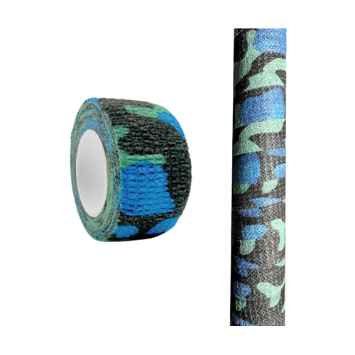 Metal Detector Camo Wrap -  Blue Camo