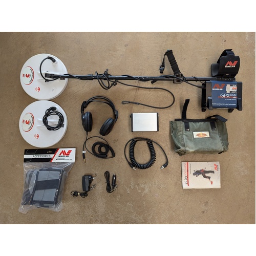 Minelab GPX 5000 Metal Detector Second Hand