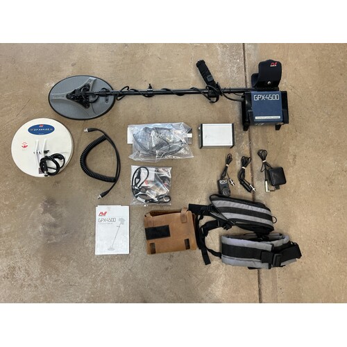 Minelab GPX 4500 Metal Detector Second Hand