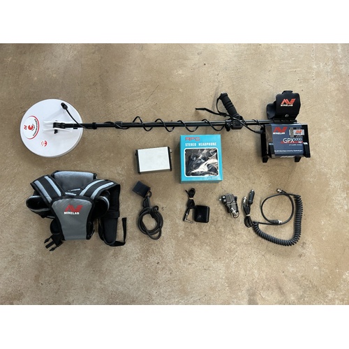 Minelab GPX 5000 Metal Detector Second Hand