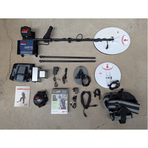 Minelab GPX 5000 Metal Detector Second Hand