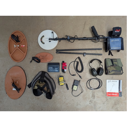 Minelab GP 3000 Metal Detector Second Hand